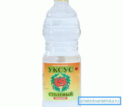 9% de vinaigre de table 9% de vinaigre de table