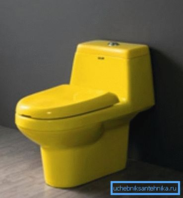 Toilette en acrylique à l'intérieur Toilette en acrylique à l'intérieur