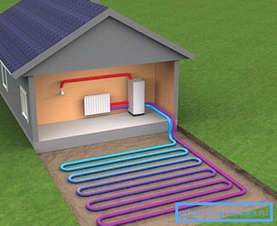 Chauffage alternatif d'une maison de campagne avec pompe à chaleur