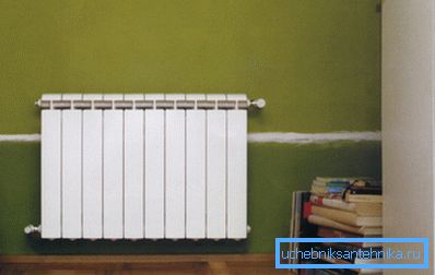 Radiateur en aluminium. Radiateur en aluminium.