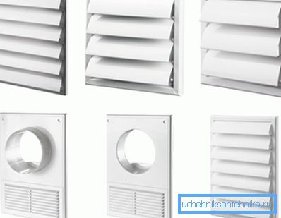 Assortiment de grilles de ventilation Assortiment de grilles de ventilation