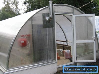 Ventilation automatique des serres en polycarbonate