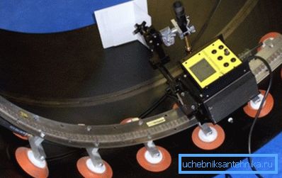 Équipement automatisé pour le soudage et le coupage de tubes de grand diamètre Équipement automatisé pour le soudage et le coupage de tubes de grand diamètre