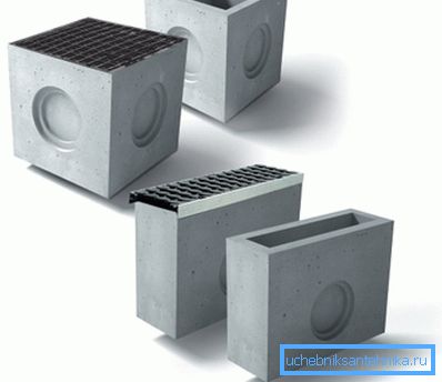 Entrées en béton