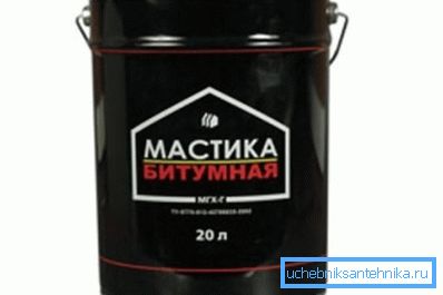 Mastic bitumineux pour le scellement des joints d'égout Mastic bitumineux pour le scellement des joints d'égout