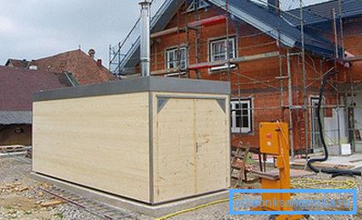 Chaufferie modulaire bloc-type