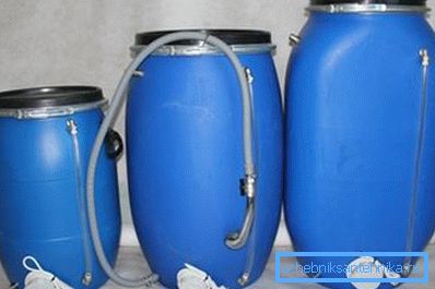 Barils de divers volumes