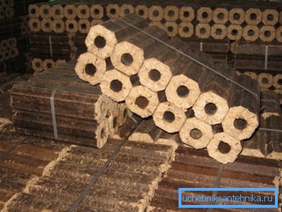 Briquettes biocarburants provenant de l'industrie du bois de rebut