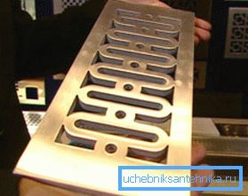 Grilles décoratives en bronze pour la ventilation et la climatisation