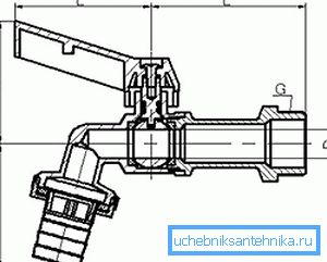 Dessin d'un distributeur d'eau pour l'arrosage.