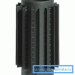 Tuyau de cheminée en fonte avec radiateur Tuyau de cheminée en fonte avec radiateur