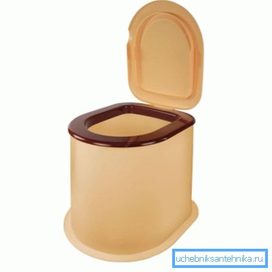 Toilette en plastique de pays Toilette en plastique de pays