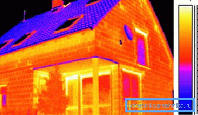Données d'imagerie thermique d'une maison privée Données d'imagerie thermique d'une maison privée