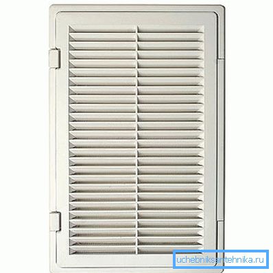 Panneau de ventilation décoratif avec porte Panneau de ventilation décoratif avec porte