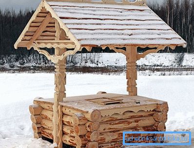 Cabane décorative pour le puits Cabane décorative pour le puits