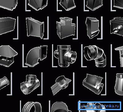 Pièces nécessaires à la conception d'un système de ventilation Pièces nécessaires à la conception d'un système de ventilation