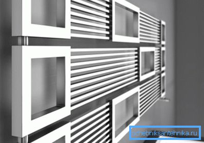Radiateurs de design high-tech