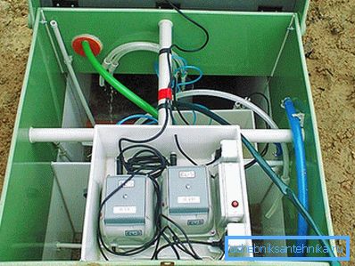 Pour le fonctionnement de la fosse septique, les compresseurs ont besoin d'électricité Pour le fonctionnement de la fosse septique, les compresseurs ont besoin d'électricité