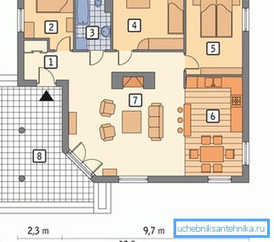 Pour calculer la capacité de chauffage, vous devez avoir un projet de maison. Pour calculer la capacité de chauffage, vous devez avoir un projet de maison.