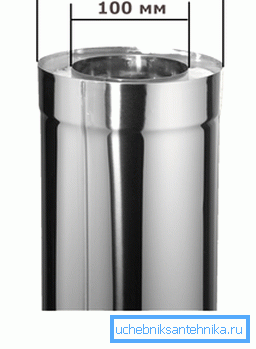 Pour les chauffe-eau et les petites chaudières, les tuyaux d'un diamètre intérieur de 100 mm et d'une épaisseur d'isolation de 2 cm sont parfaits Pour les chauffe-eau et les petites chaudières, les tuyaux d'un diamètre intérieur de 100 mm et d'une épaisseur d'isolation de 2 cm sont parfaits