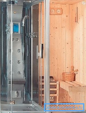 Accueil mini sauna