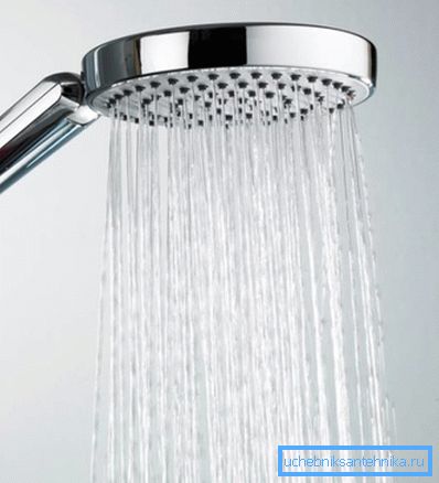 Douche d'eau complète Douche d'eau complète