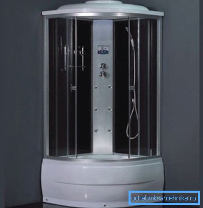Cabine de douche 1000 à 1000 avec base haute Cabine de douche 1000 à 1000 avec base haute