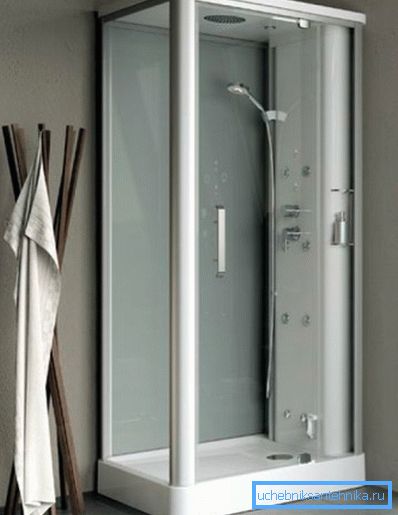 Cabine de douche 100x80 cm avec une base basse. Cabine de douche 100x80 cm avec une base basse.
