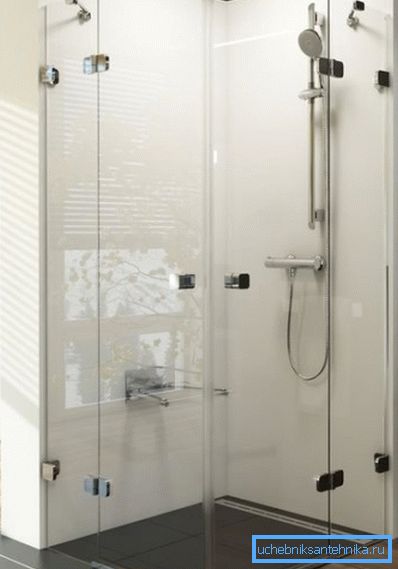 Parois de douche 100x100 cm sans casserole Parois de douche 100x100 cm sans casserole