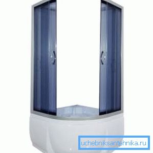 Coins de douche avec bac haut 80x80 installé en quelques heures Coins de douche avec bac haut 80x80 installé en quelques heures