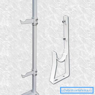 Deux types de supports pour l'installation au sol. Deux types de supports pour l'installation au sol.