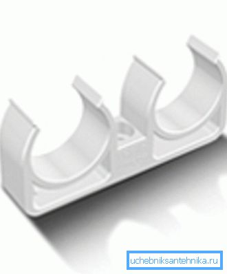 Double support en polypropylène