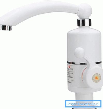Chauffe-eau électrique sur le robinet pour la salle de bain et la cuisine Chauffe-eau électrique sur le robinet pour la salle de bain et la cuisine
