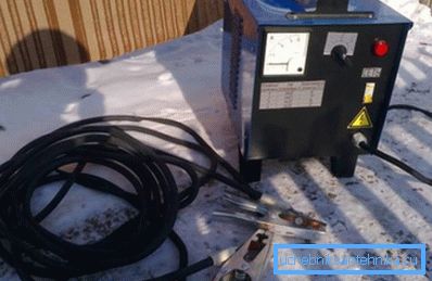 L'électricité - un des moyens d'éliminer le bouchon de glace