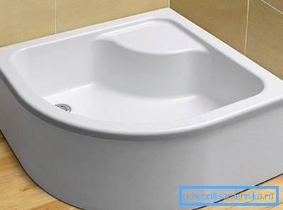 Photo du receveur de douche profonde Photo du receveur de douche profonde