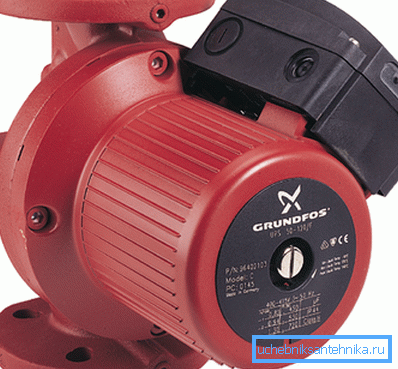 Photo d'une pompe Grundfos. Photo d'une pompe Grundfos.