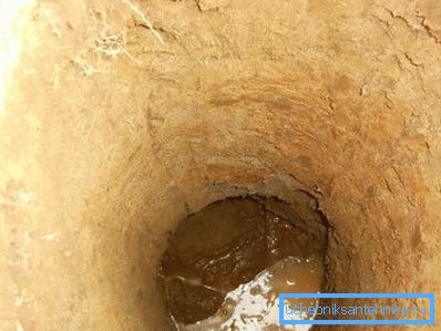 Photos de sables mouvants au fond du puits