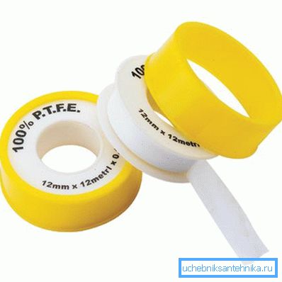 Ruban FUM pour sceller les raccords filetés Ruban FUM pour sceller les raccords filetés