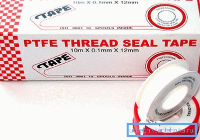 La bande FUM assure une connexion filetée fiable