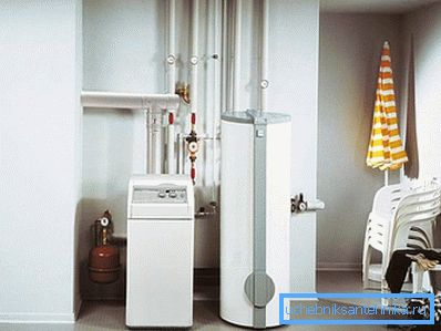 Chaufferie à gaz dans une maison privée