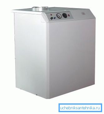 La chaudière à gaz avec échangeur de chaleur en fonte est grande et puissante. La chaudière à gaz avec échangeur de chaleur en fonte est grande et puissante.
