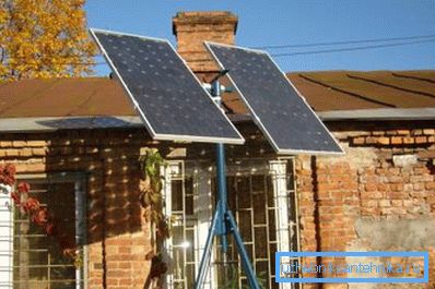 Capteur solaire - chauffage alternatif avec leurs propres mains