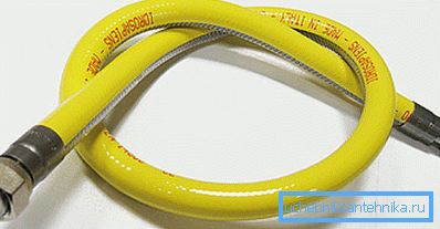 Raccord flexible pour une alimentation en gaz sûre Raccord flexible pour une alimentation en gaz sûre