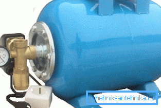 Hydroaccumulateur avec pressostat Hydroaccumulateur avec pressostat