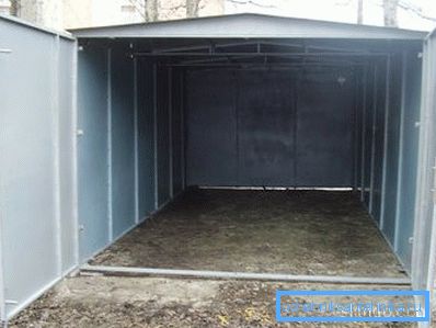 Garage fini en métal Garage fini en métal