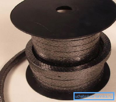 Glande de graphite. Dans notre cas, il se dissout en filaments. Glande de graphite. Dans notre cas, il se dissout en filaments.