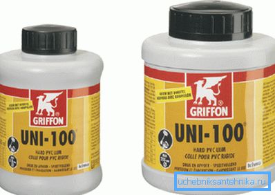 Griffon - colle pour tuyaux en plastique