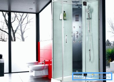 Douche parfaitement propre