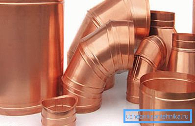 L'utilisation de conduits d'air en cuivre vous permet de créer non seulement un réseau de ventilation efficace mais également un réseau efficace. L'utilisation de conduits d'air en cuivre vous permet de créer non seulement un réseau de ventilation efficace, mais également un système efficace.