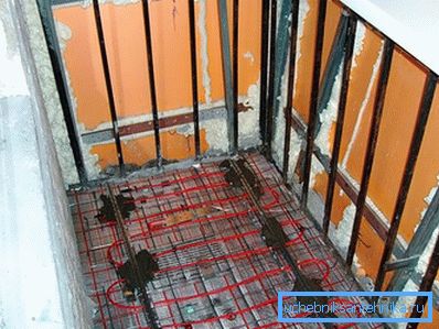 Faire un plancher chaud sur le balcon Faire un plancher chaud sur le balcon